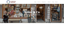 Desktop Screenshot of koterenco.nl